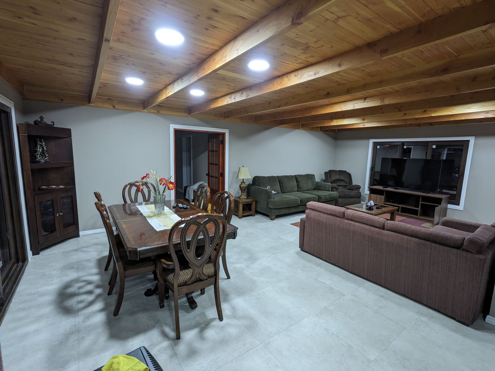 Interior de casa de 140 m² terminada